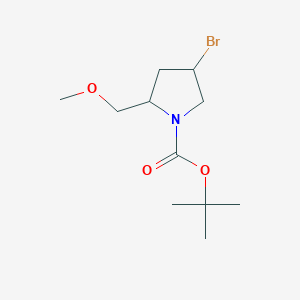 (2R,4S)-1-Boc-4-bromo-2-(methoxymethyl)pyrrolidine