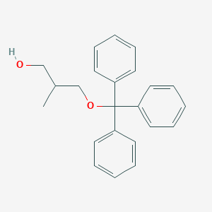 molecular formula C23H24O2 B13695853 2-Methyl-3-(trityloxy)-1-propanol 