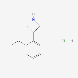 3-(2-Ethylphenyl)azetidine Hydrochloride