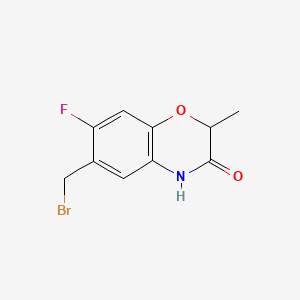 6-(Bromomethyl)-7-fluoro-2-methyl-2H-benzo[b][1,4]oxazin-3(4H)-one