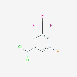 1-Bromo-3-(dichloromethyl)-5-(trifluoromethyl)benzene