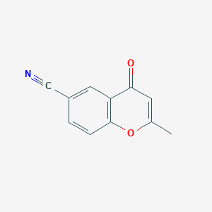 2-Methyl-4-oxo-4h-chromene-6-carbonitrile