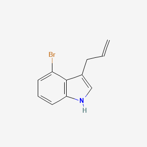 3-Allyl-4-bromo-1H-indole