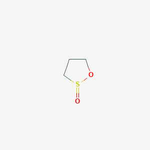 molecular formula C3H6O2S B13695883 1,2-Oxathiolane 2-oxide CAS No. 24308-28-9