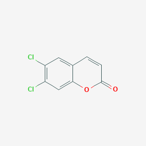 molecular formula C9H4Cl2O2 B13696004 6,7-Dichloro-2H-chromen-2-one 