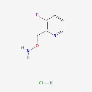 O-[(3-Fluoro-2-pyridyl)methyl]hydroxylamine Hydrochloride