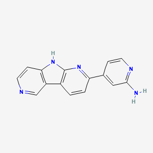 4-(4,8,10-triazatricyclo[7.4.0.02,7]trideca-1(9),2(7),3,5,10,12-hexaen-11-yl)pyridin-2-amine