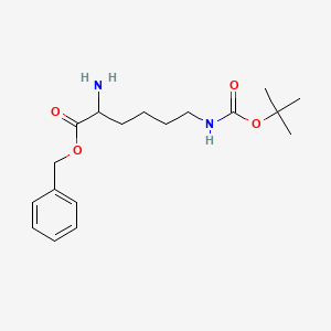 molecular formula C18H28N2O4 B13696064 Benzyl (S)-2-Amino-6-(Boc-amino)hexanoate 