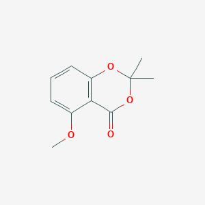 molecular formula C11H12O4 B13696089 5-Methoxy-2,2-dimethyl-4h-benzo[d][1,3]dioxin-4-one 