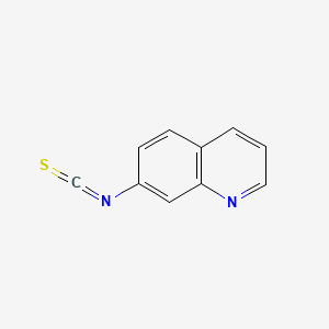 molecular formula C10H6N2S B13696163 7-Isothiocyanatoquinoline 