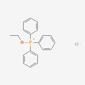 molecular formula C20H20ClOP B13696177 Ethoxytriphenylphosphonium Chloride 