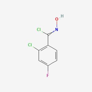 alpha,2-Dichloro-4-fluorobenzaldoxime