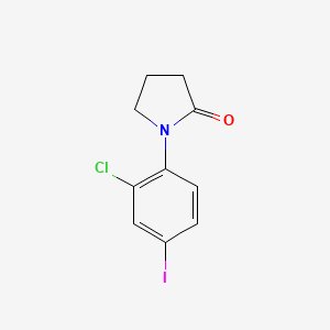 1-(2-Chloro-4-iodophenyl)-2-pyrrolidinone