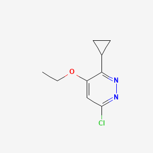 6-Chloro-3-cyclopropyl-4-ethoxypyridazine