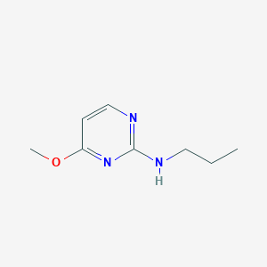molecular formula C8H13N3O B1369639 4-Methoxy-N-propyl-2-pyrimidinamine 