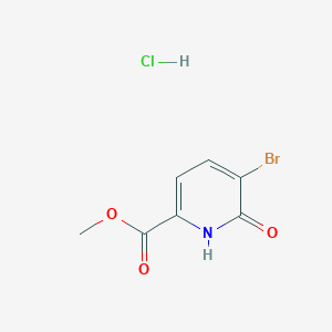 Methyl 5-Bromo-6-oxo-1,6-dihydropyridine-2-carboxylate Hydrochloride