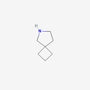 molecular formula C7H13N B1369644 6-Azaspiro[3.4]octane CAS No. 765-64-0