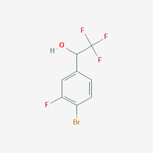 4-Bromo-3-fluoro-alpha-(trifluoromethyl)benzyl Alcohol