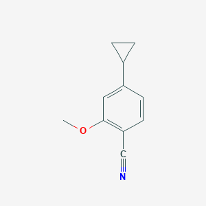 4-Cyclopropyl-2-methoxybenzonitrile