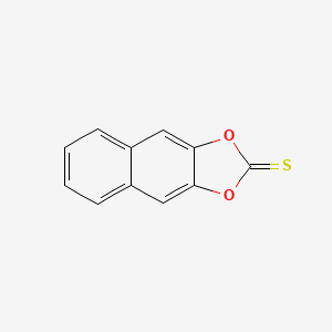 molecular formula C11H6O2S B13696565 Naphtho[2,3-d][1,3]dioxole-2-thione 