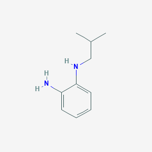 molecular formula C10H16N2 B1369658 1-N-(2-甲基丙基)苯-1,2-二胺 CAS No. 78438-99-0