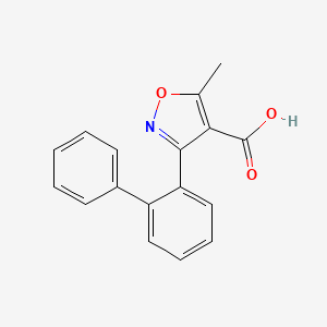 3-(2-Biphenylyl)-5-methylisoxazole-4-carboxylic Acid