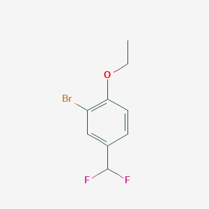 2-Bromo-4-(difluoromethyl)-1-ethoxybenzene