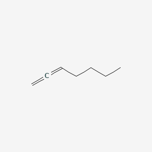 molecular formula C7H12 B13696682 Butylallene CAS No. 2384-90-9