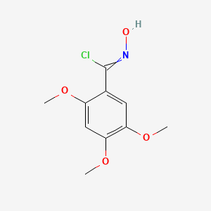 N-Hydroxy-2,4,5-trimethoxybenzimidoyl Chloride