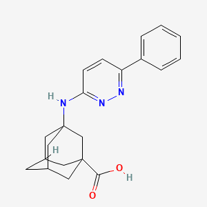 3-((6-Phenylpyridazin-3-yl)amino)adamantane-1-carboxylic acid