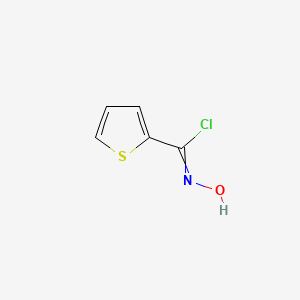 N-hydroxythiophene-2-carbimidoyl chloride