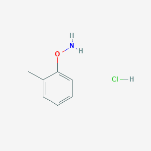 molecular formula C7H10ClNO B13696758 O-(o-Tolyl)hydroxylamine Hydrochloride 