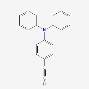 molecular formula C20H15N B1369678 4-ethynyl-N,N-diphenylaniline CAS No. 205877-26-5