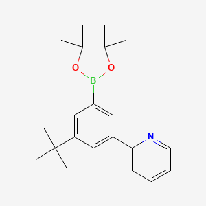 3-(tert-Butyl)-5-(2-pyridyl)phenylboronic Acid Pinacol Ester