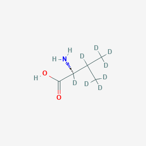 molecular formula C5H11NO2 B136968 L-缬氨酸-d8 CAS No. 35045-72-8