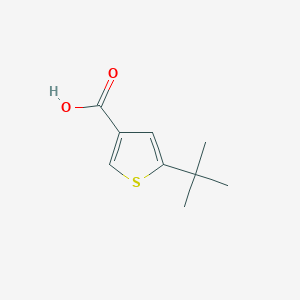 molecular formula C9H12O2S B1369680 5-Tert-butylthiophene-3-carboxylic acid 