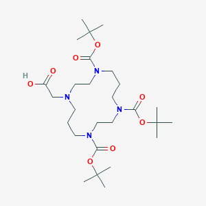 4,8,11-Tris-Boc-1,4,8,11-tetraazacyclotetradecane-1-acetic Acid