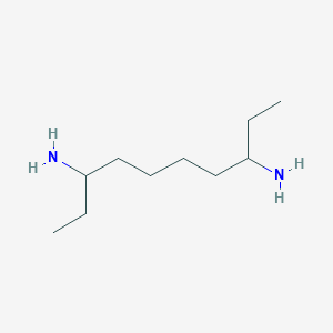 molecular formula C10H24N2 B13696827 3,8-Diaminodecane 