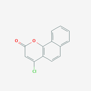 molecular formula C13H7ClO2 B13696854 4-Chloro-2H-benzo[h]chromen-2-one 