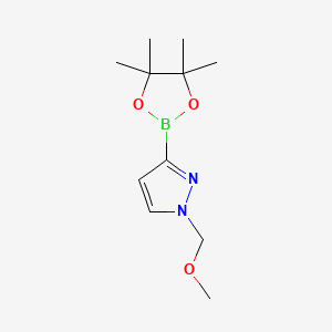 molecular formula C11H19BN2O3 B13696910 1-(Methoxymethyl)pyrazole-3-boronic Acid Pinacol Ester 