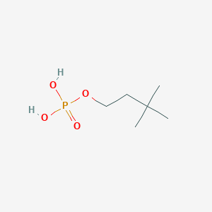 molecular formula C6H15O4P B13696940 3,3-Dimethylbutyl Dihydrogen Phosphate 