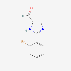 2-(2-Bromophenyl)imidazole-4-carbaldehyde