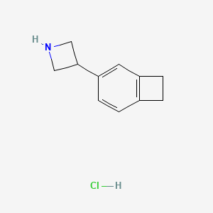 3-(Bicyclo[4.2.0]octa-1,3,5-trien-3-yl)azetidine Hydrochloride