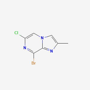 8-Bromo-6-chloro-2-methylimidazo[1,2-a]pyrazine