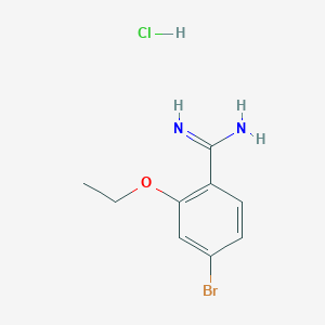 4-Bromo-2-ethoxybenzimidamide Hydrochloride