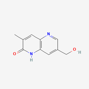 7-(Hydroxymethyl)-3-methyl-1,5-naphthyridin-2(1H)-one