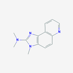 molecular formula C13H14N4 B013697 3-Methyl-2,2-dimethylaminoimidazo(4,5-f)quinoline CAS No. 102408-27-5
