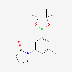 3-Methyl-5-(2-oxo-1-pyrrolidinyl)phenylboronic Acid Pinacol Ester