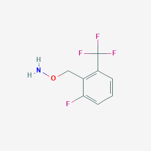 O-(2-fluoro-6-(trifluoromethyl)benzyl)hydroxylamine