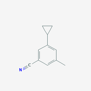 3-Cyclopropyl-5-methylbenzonitrile